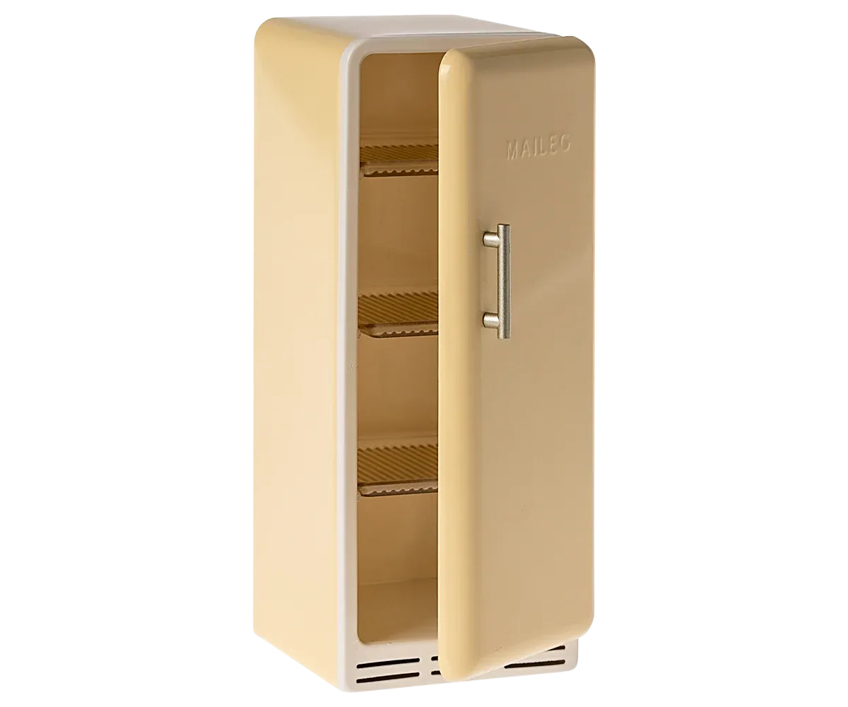 Maileg Miniature Fridge - Yellow