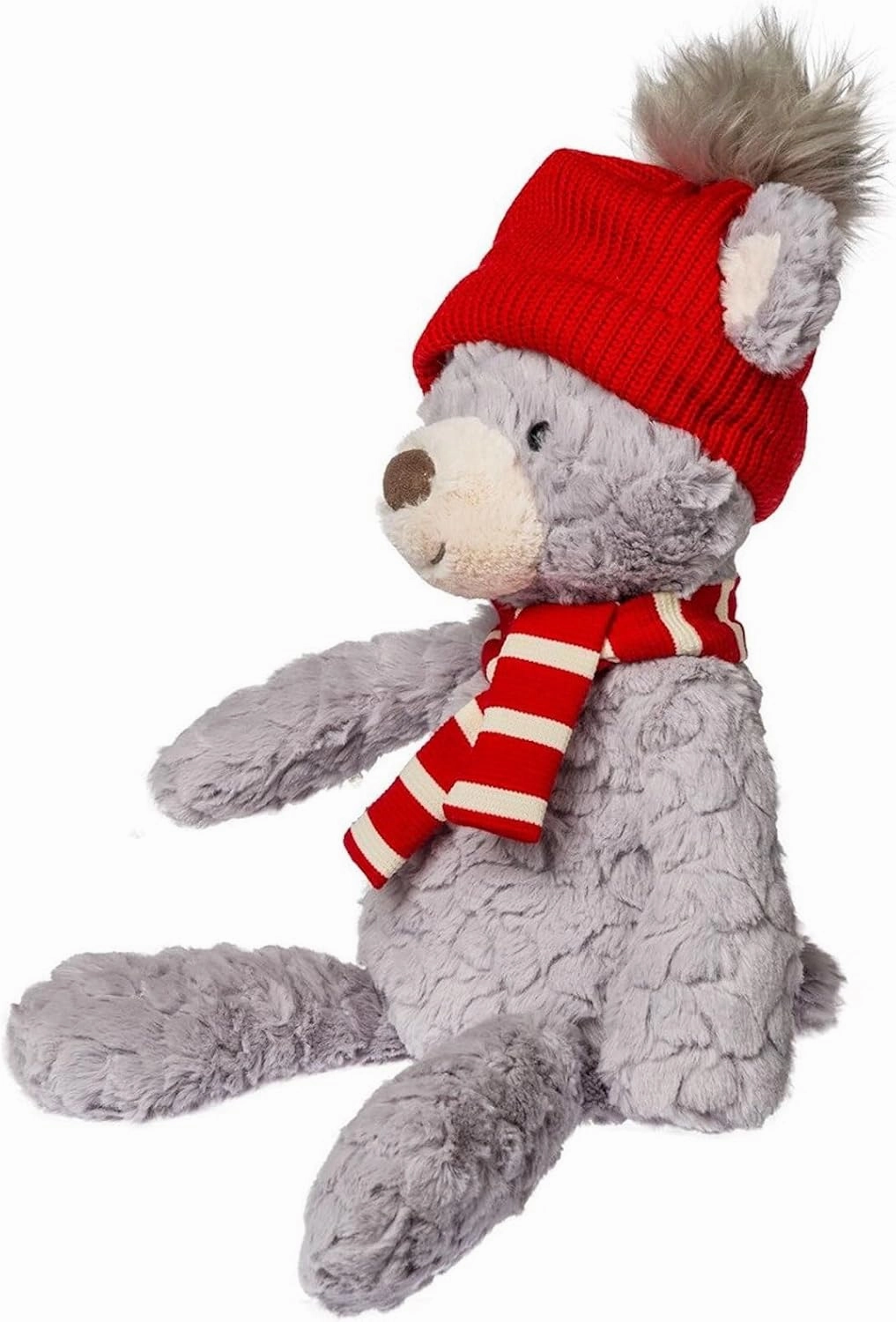 Mary Meyer Stuffed Animal Putty Collection Premium Soft Toy, 20-Inches, Bundle Up Teddy Bear