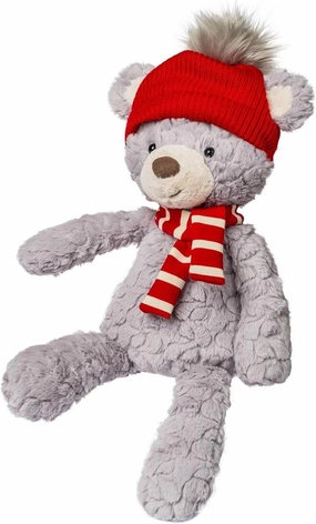 Mary Meyer Stuffed Animal Putty Collection Premium Soft Toy, 20-Inches, Bundle Up Teddy Bear