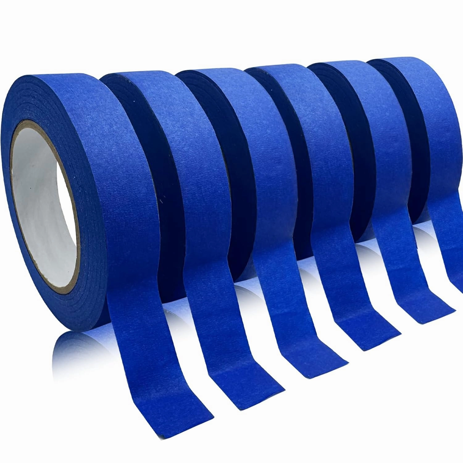 Masking Tape, Blue Tapes, Painters Tape, Artist Painter's Painting Paper Tape for Multi-Purpose Wall Paint, DIY Crafts, Scrapbook, Decoration, Labeling, Edge Finishing, 0.94IN x 60.1YD, 6 Rolls