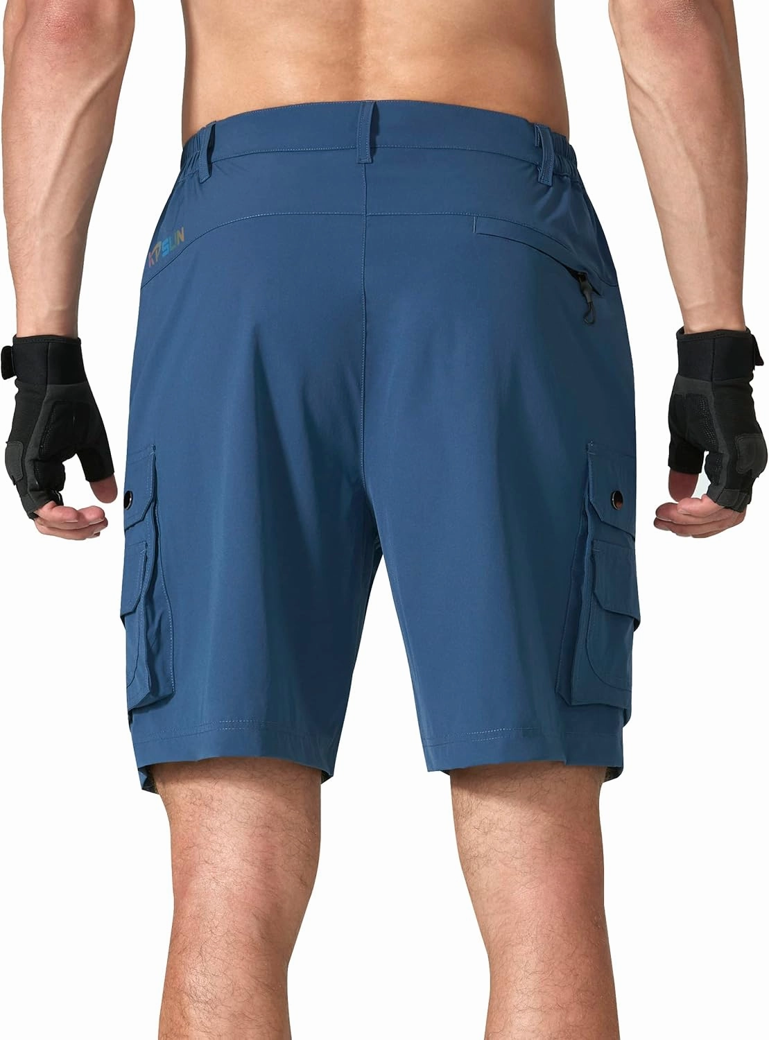 Mens Golf Shorts Quick Dry Casual Cargo Hiking Work Shorts with Multi Pocket for Travel Fishing Tactical