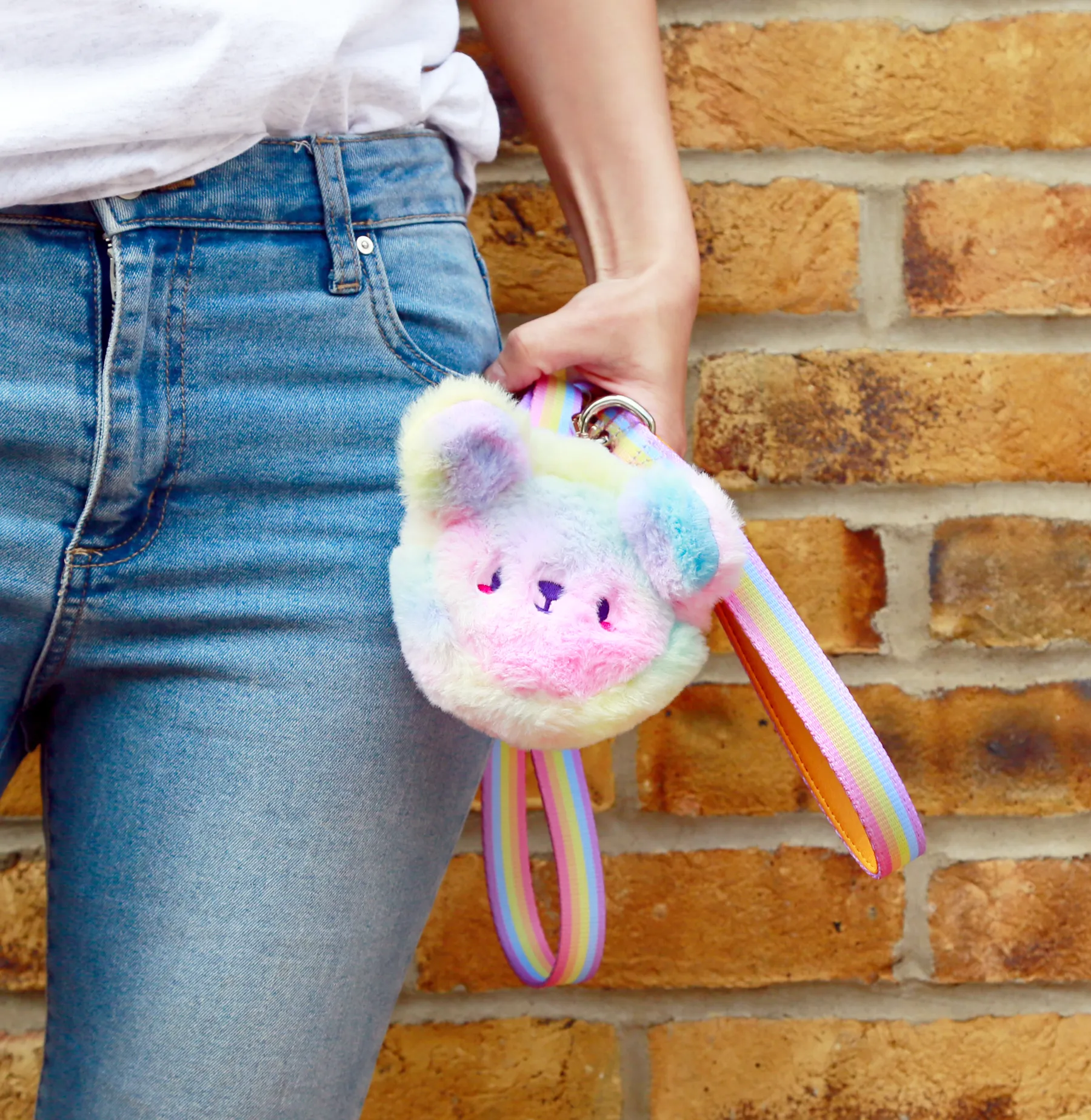 Mini Rainbow-kuma bag •ᴥ• ふわふわクマ ✦EXTREMELY RARE✦