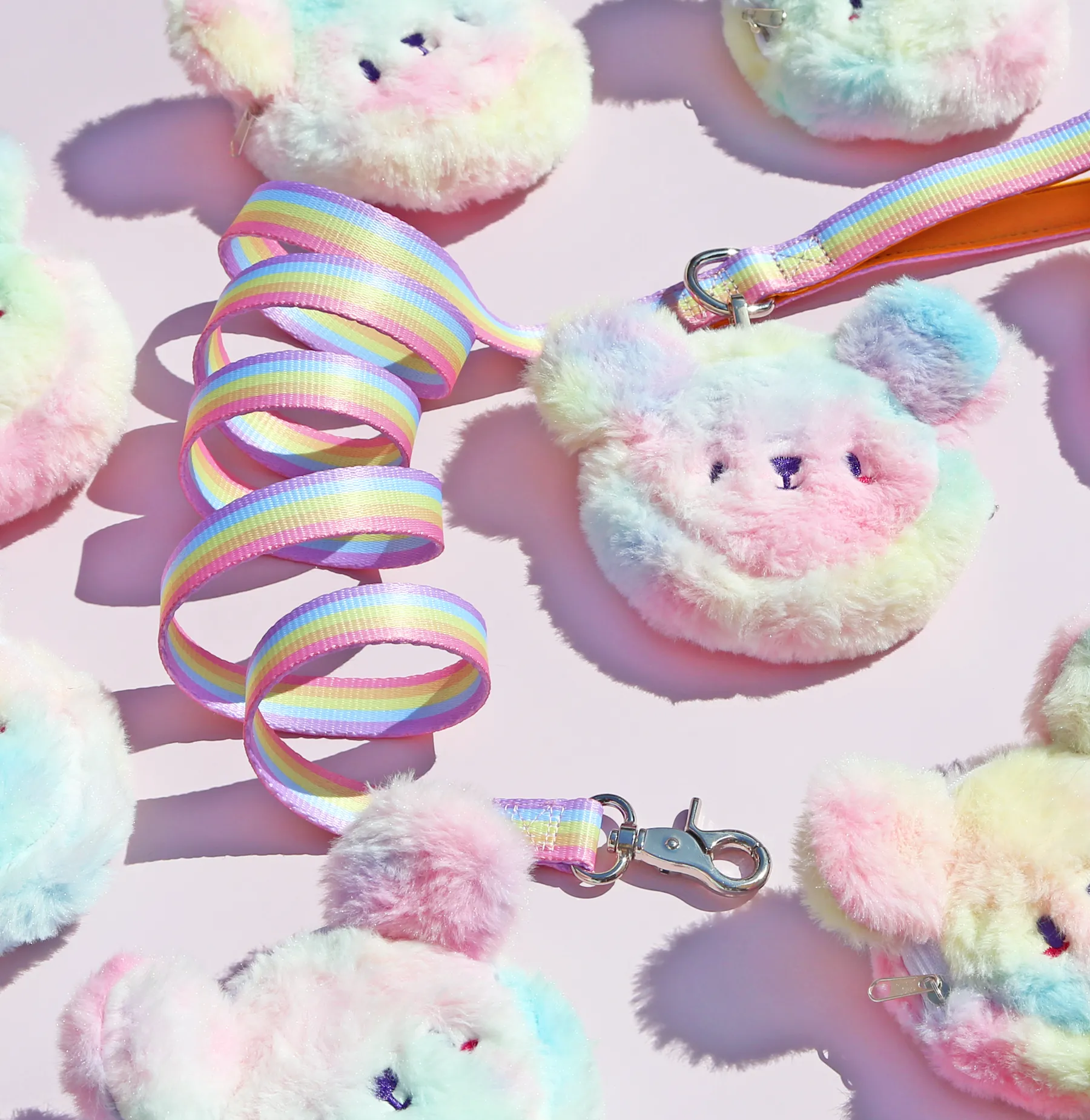 Mini Rainbow-kuma bag •ᴥ• ふわふわクマ ✦EXTREMELY RARE✦