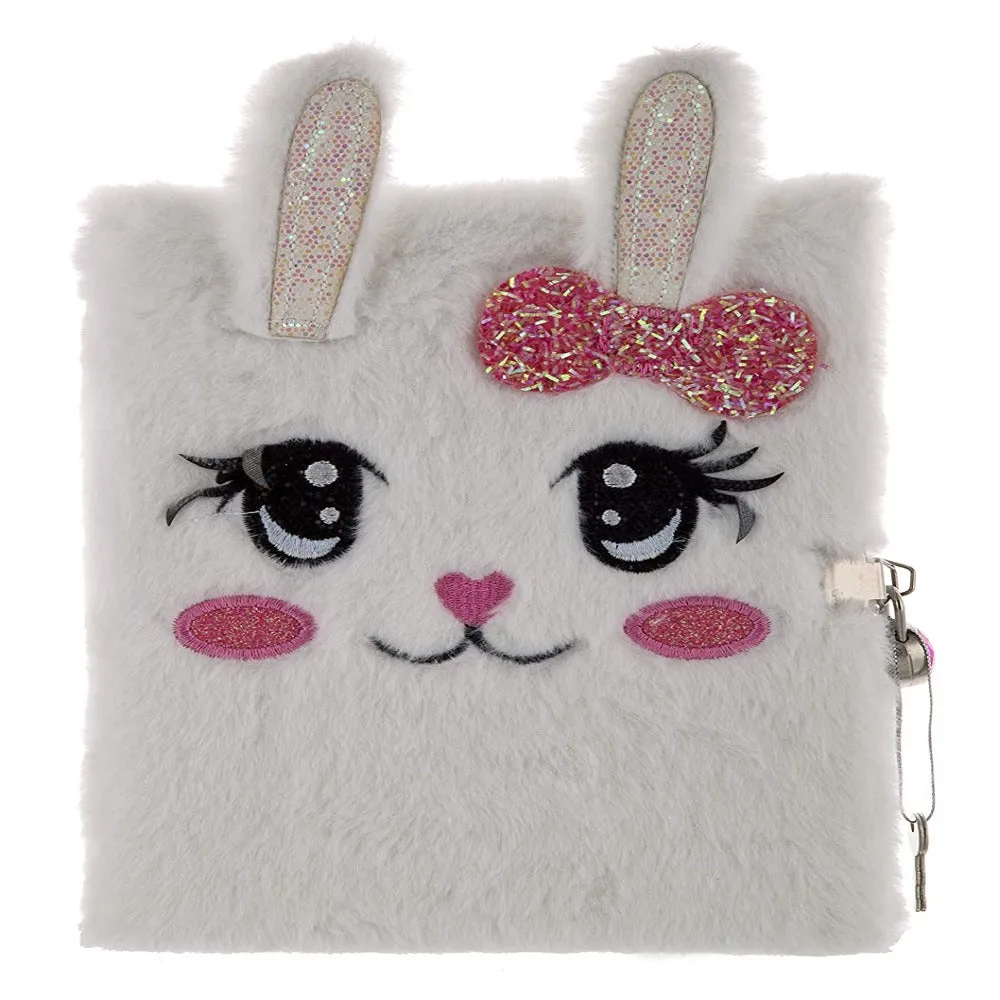 Mirada Miss Bunny Plush Notebook