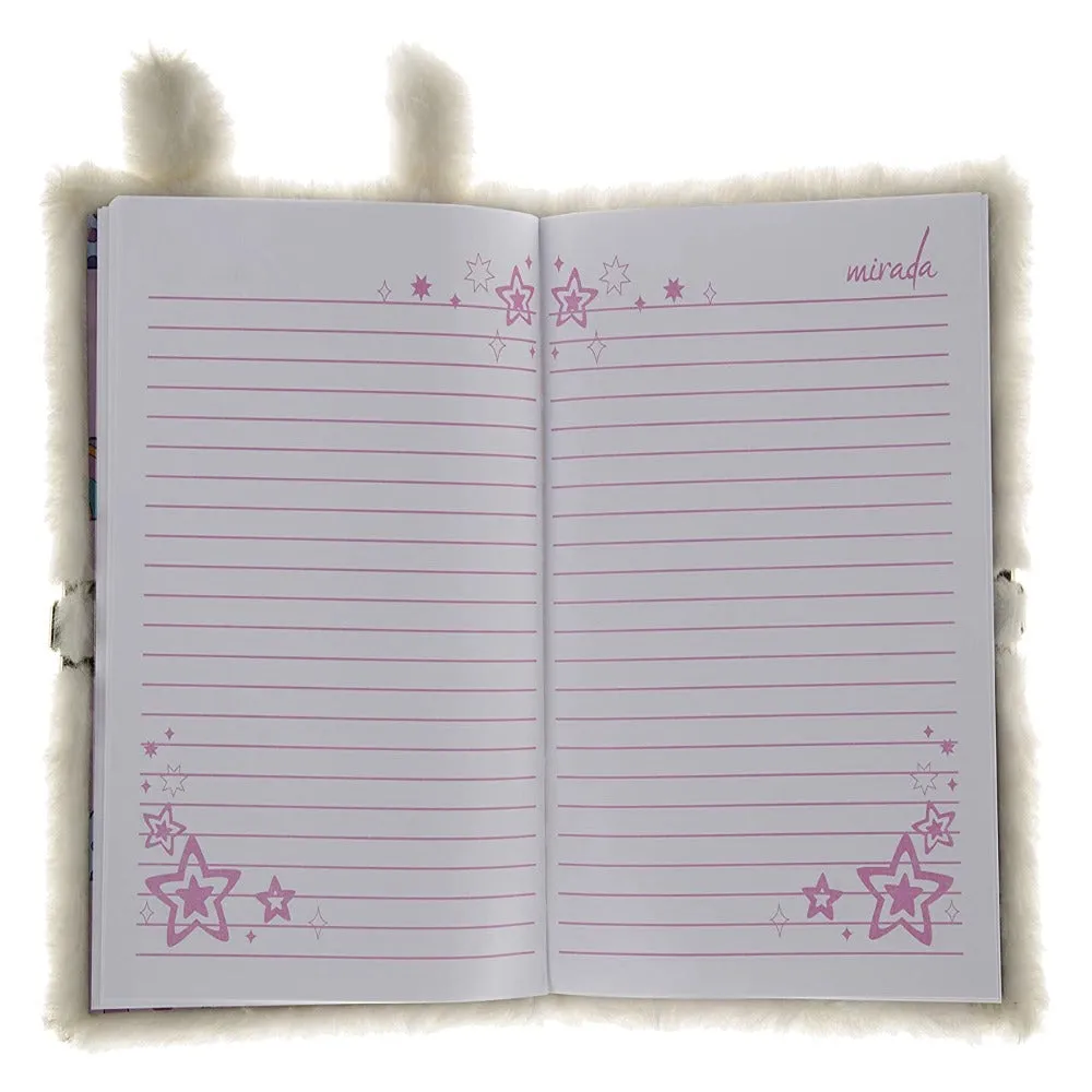 Mirada Miss Bunny Plush Notebook
