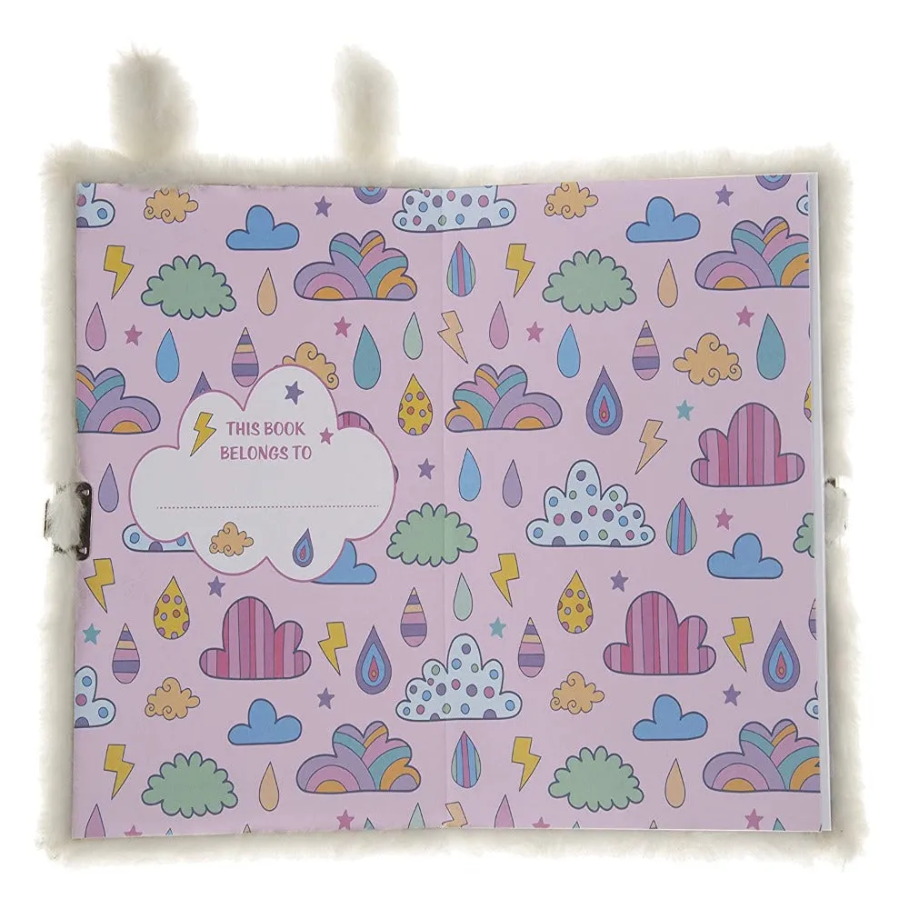 Mirada Miss Bunny Plush Notebook