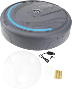 Mobestech Rechargeable Fake Floor Mopping Robot for Educational Role Play Cleaning Black Design Present for Boys and Interactive Floor Sweeper Experience