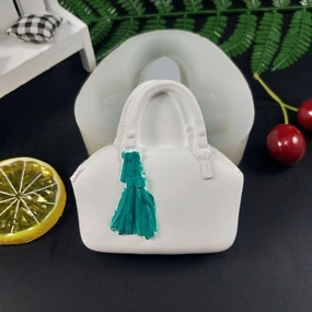 Mold Silicone Carry Bag Soap Molds Women's Handbags Soap Mold Gypsum Chocolate Candle Molds Soap Mould Clay Resin