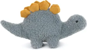 MON AMI Blade Stegosaurus Plush Toy - 13" Stuffed Animal Toy for Kids, Soft Dinosaur Plushie, Cute Cuddly Gift for Boys & Girls, Blue Dino Plush for Toddlers & All Ages