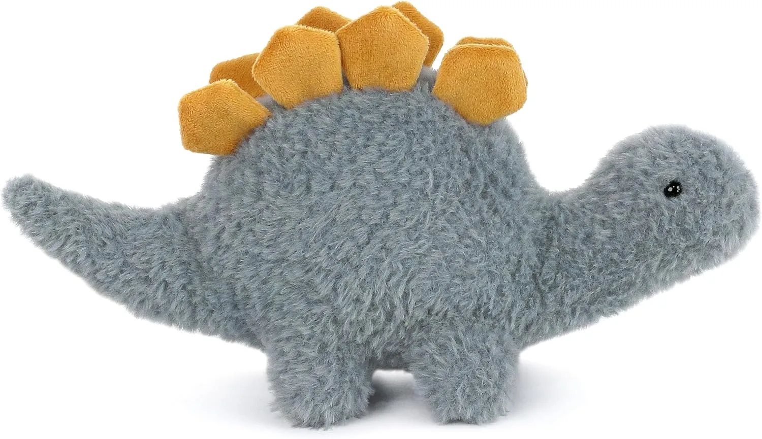 MON AMI Blade Stegosaurus Plush Toy - 13" Stuffed Animal Toy for Kids, Soft Dinosaur Plushie, Cute Cuddly Gift for Boys & Girls, Blue Dino Plush for Toddlers & All Ages