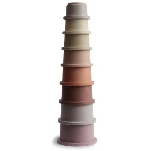 Mushie | Stacking Cups - Petal