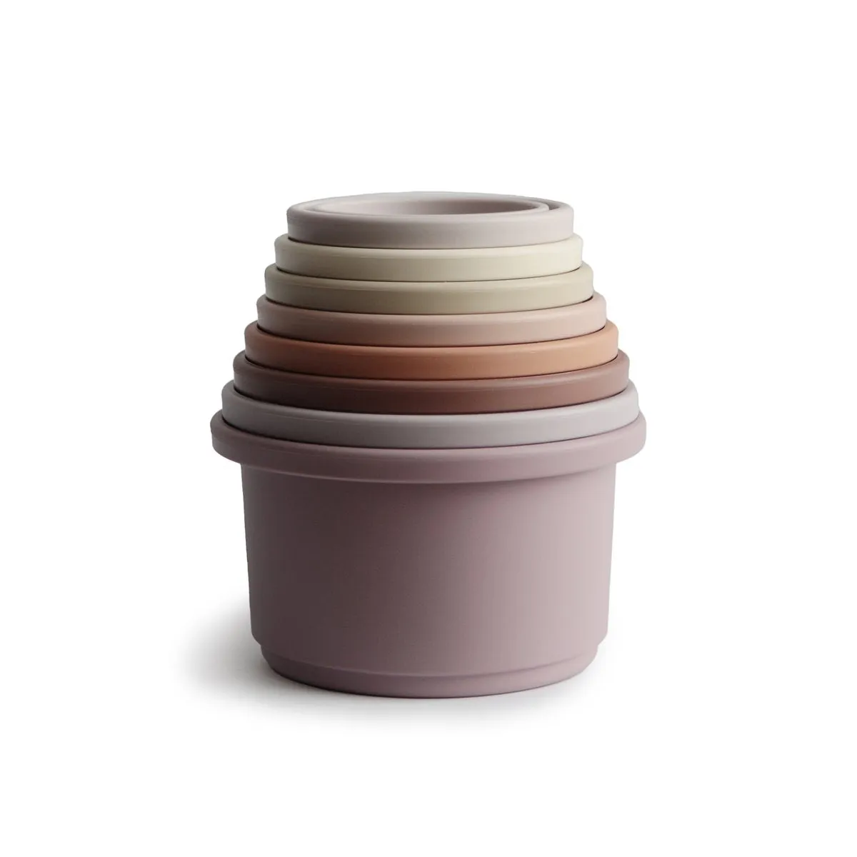 Mushie | Stacking Cups - Petal