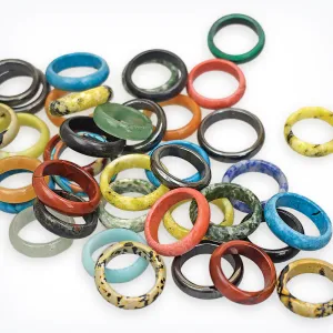 Natural Stone Rings