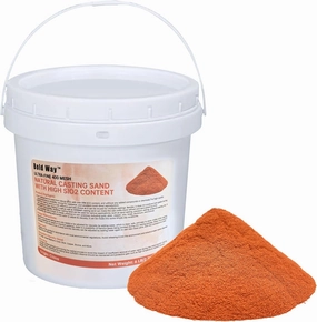 Natural Casting Sand Ultra-Fine（400Mesh） - Reusable Molding Clay for Detailed Metal Jewelry Casting, Suitable for replicas of Metals Such as Gold, Silver, Copper, and Reusable molding Clay (6 lb)