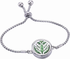 New 2025 Unisex Aromatherapy Bracelet Tree of Life Diffuser Locket Adjustable Perfume Essential Oil Women Bangle Decoration Jewelry Luxury with You Accessories Trendy Best for Gift for Women and Men