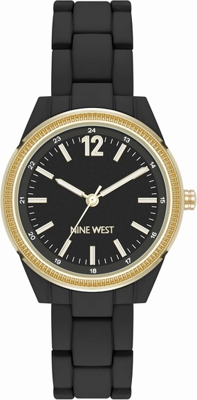 Nine West Women's Rubberized Bracelet Watch