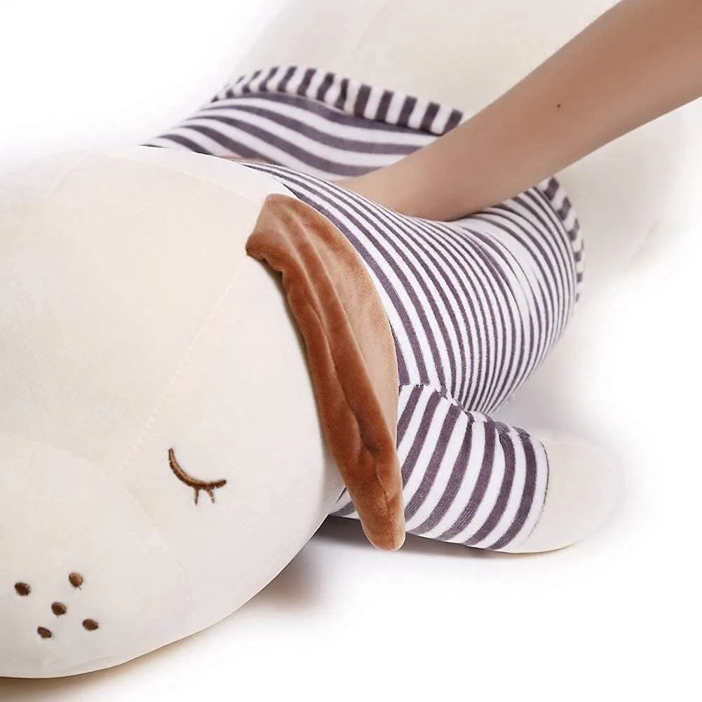 Niuniu Daddy 15" | 1.9 Pound Plush Puppy Weighted Stuffed Animal Soft Plush Toy Dog Cute Cuddle Hugging Pillow, Body Pillow Birthday Gift for Kids Adults Girls Boys
