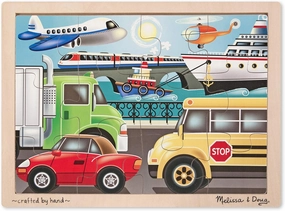 On the Go (Vehicles) Jigsaw (12 pc)