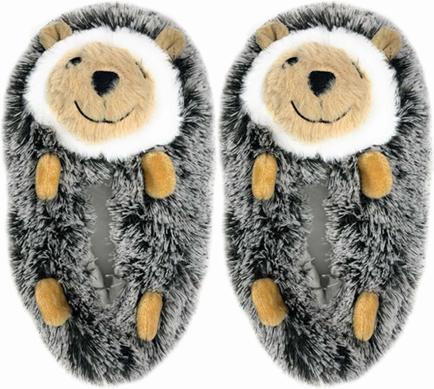 ooohyeah Funny Animal Hug Slippers for Women, Cute Plush Cozy Warm Slippers, Novelty Slippers with Grippers