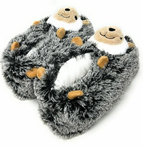 ooohyeah Funny Animal Hug Slippers for Women, Cute Plush Cozy Warm Slippers, Novelty Slippers with Grippers