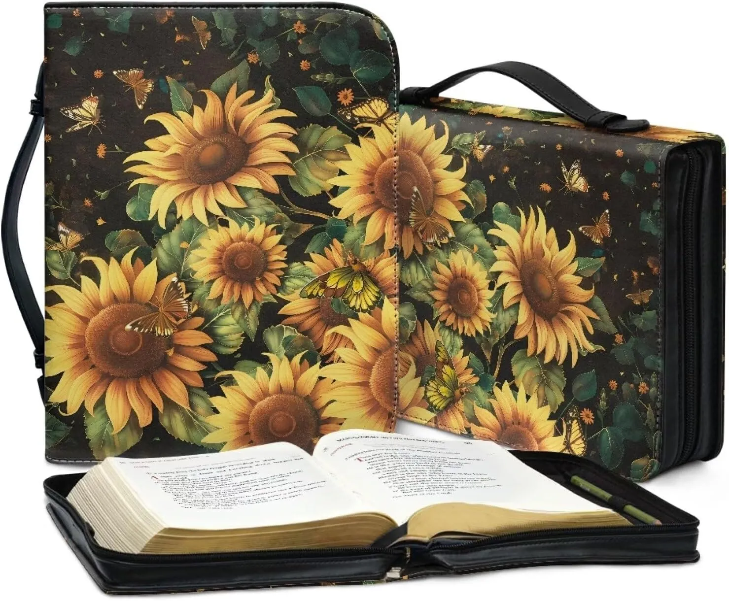 Personalized Bible Covers Bible Covers for Women Men with Pockets Extra Large Bible Case