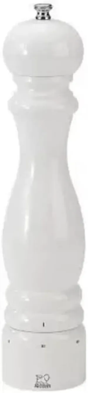 Peugeot PM Paris U'Select Pepper Mill, 12-Inch, White Lacquer