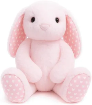 Pink Rabbit Bunny Stuffed Animal Plush Toy for Kids, Boys, Girls, Babies - Perfect Birthday, Easter, and Christmas Bedtime Gift