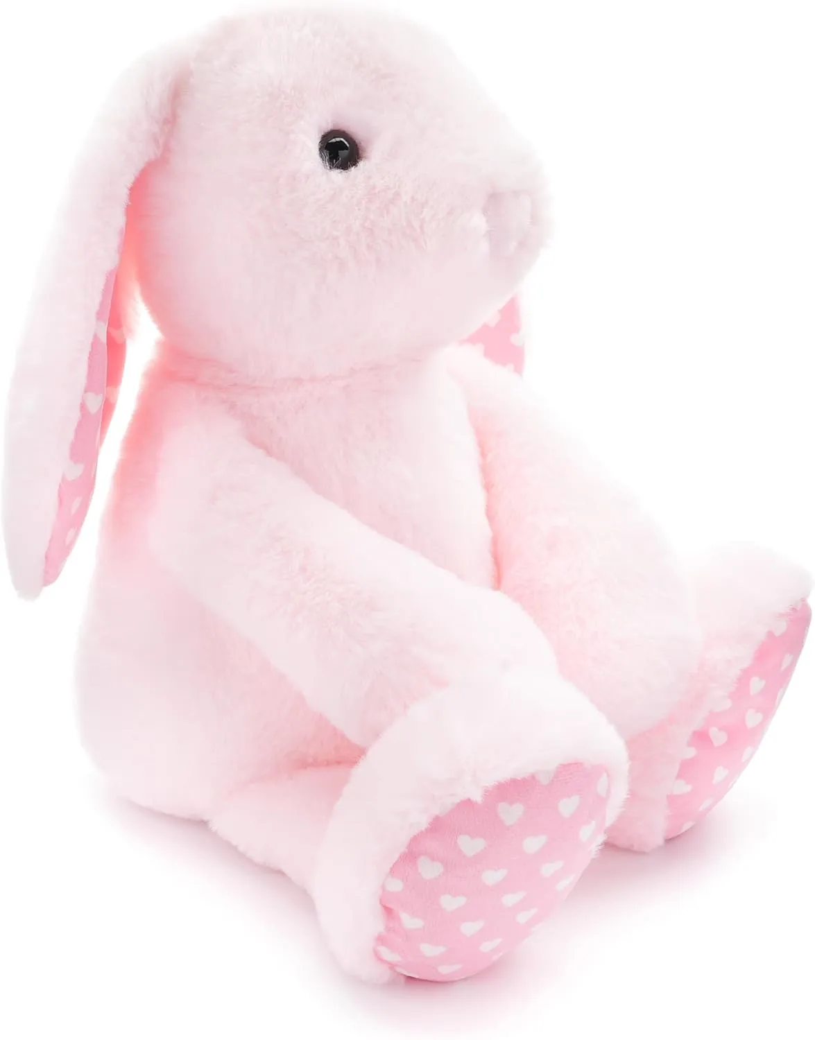Pink Rabbit Bunny Stuffed Animal Plush Toy for Kids, Boys, Girls, Babies - Perfect Birthday, Easter, and Christmas Bedtime Gift