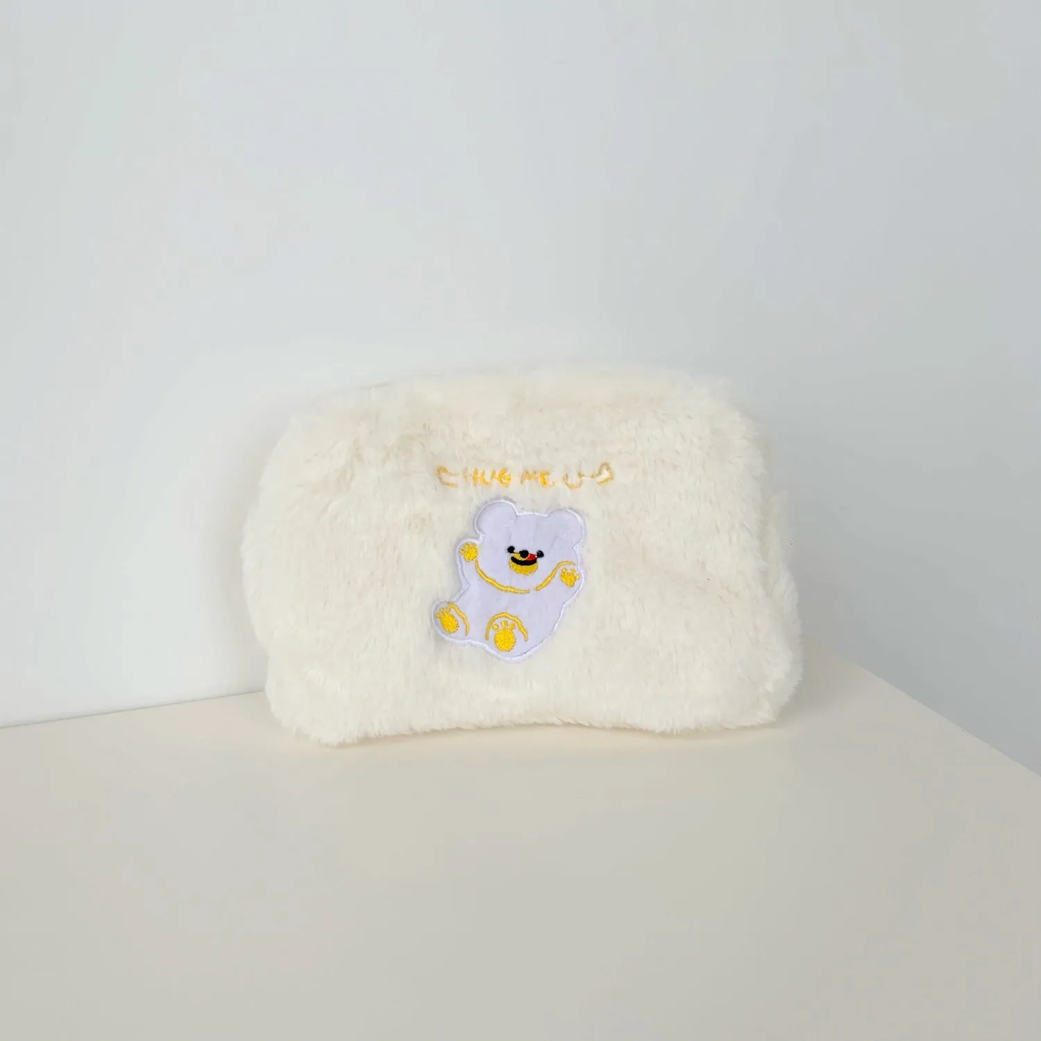 Plush Cute Bear Portable Storage Wash Cosmetic Bags