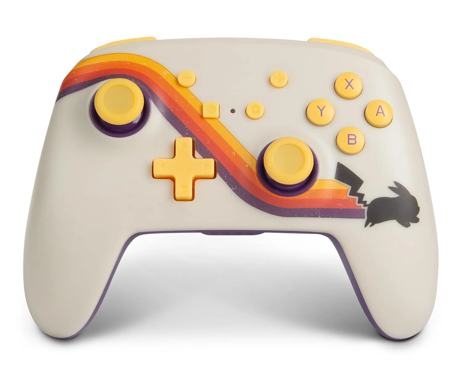 PowerA Enhanced Wireless Controller for Nintendo Switch Pokemon Pikachu Retro - White