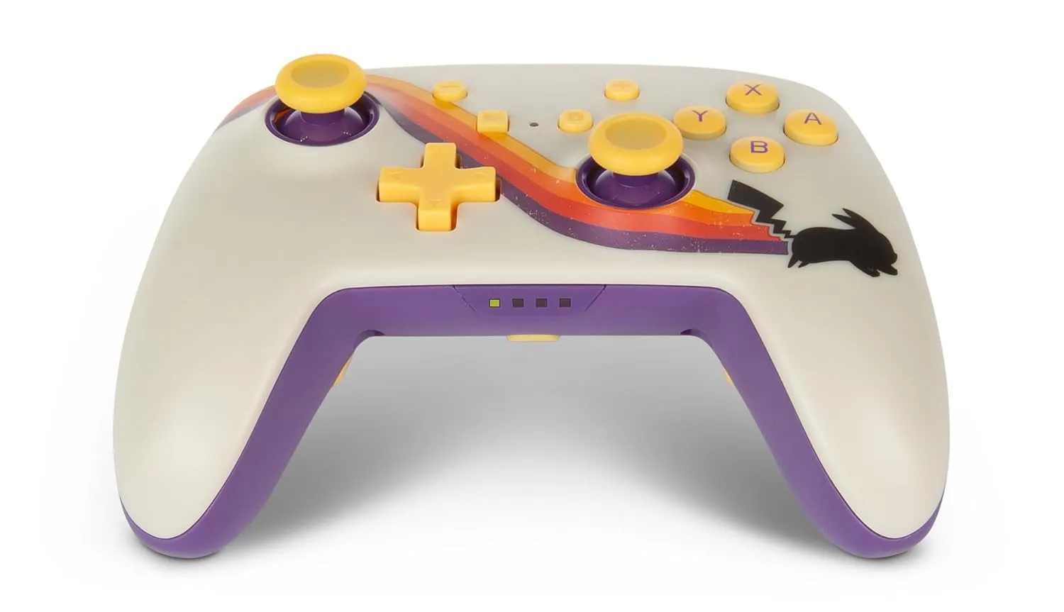 PowerA Enhanced Wireless Controller for Nintendo Switch Pokemon Pikachu Retro - White