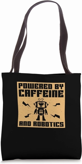 Powered By Funny Robotics Engineering For Robot Enthusiasts Tote Bag