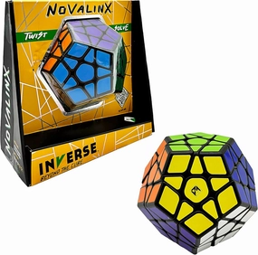 Project Genius | Inverse: Novalinx Twist & Solve Puzzle - Difficulty Level: Medium, 12- Sided Handheld Puzzle, Fun Décor & Gift Idea, Project Genius, Ages 8 
