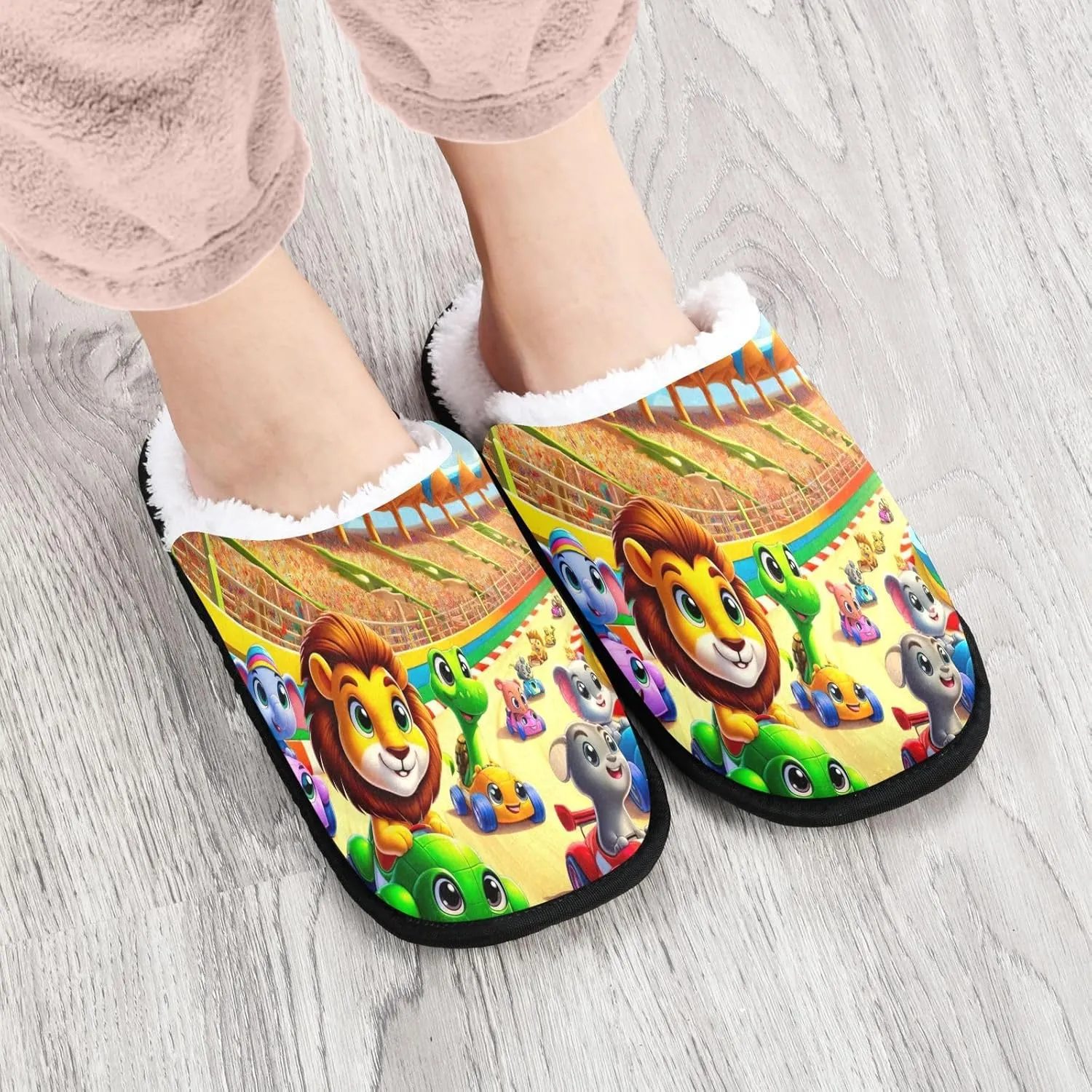 Purple Spiral Galaxy Art Portable Soft Slippers for Women, Men's House Shoes, Travel Slippers Men 35-45