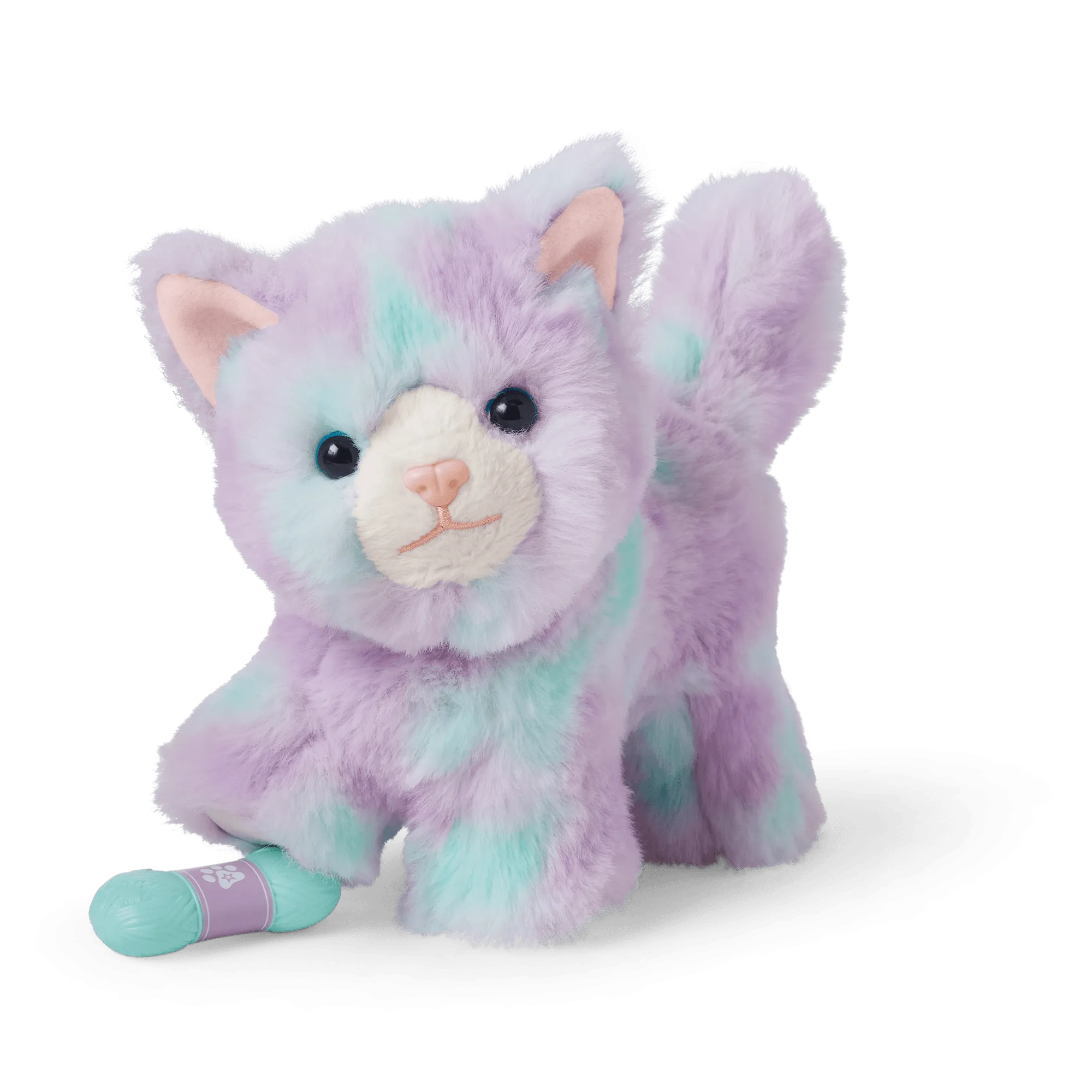 Purrpley Pink Kitty Cat for 18-inch Dolls