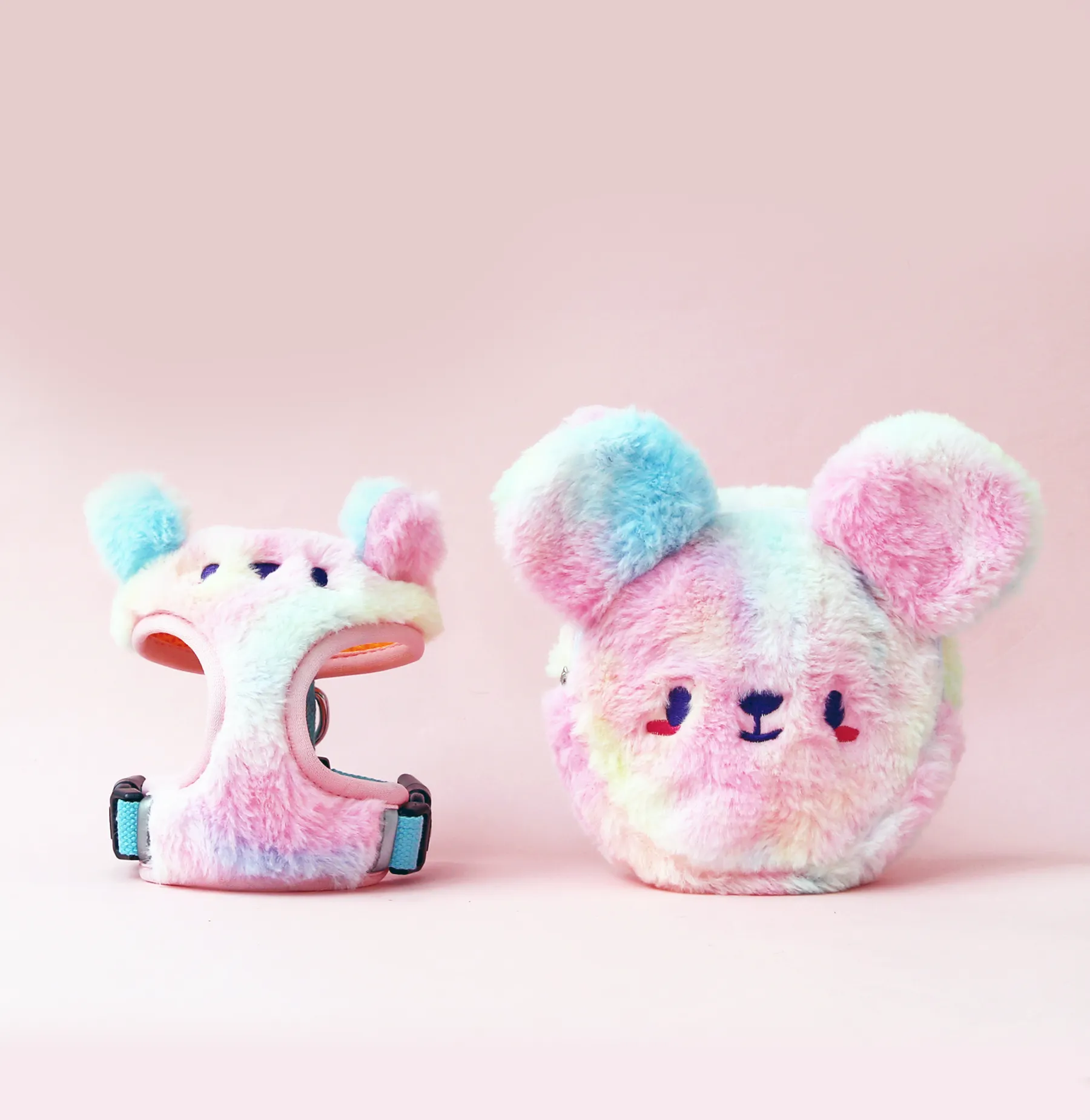 Rainbow-kuma bag •ᴥ• ふわふわクマ ✦EXTREMELY RARE✦