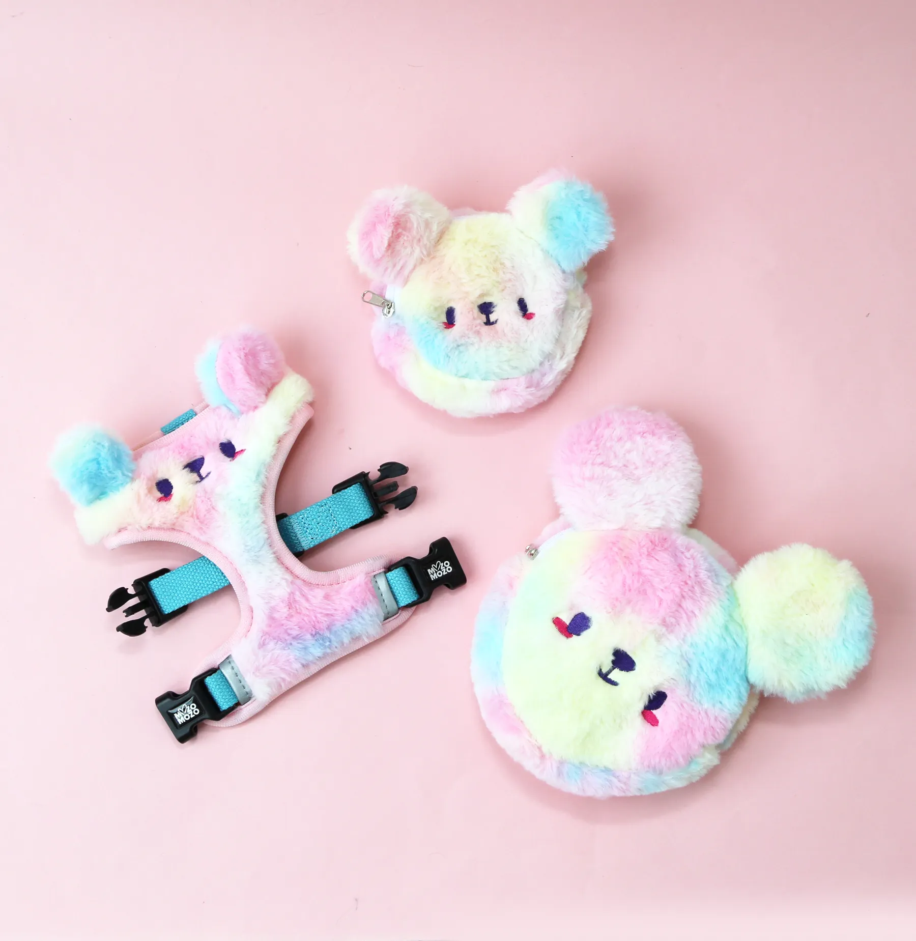 Rainbow-kuma bag •ᴥ• ふわふわクマ ✦EXTREMELY RARE✦