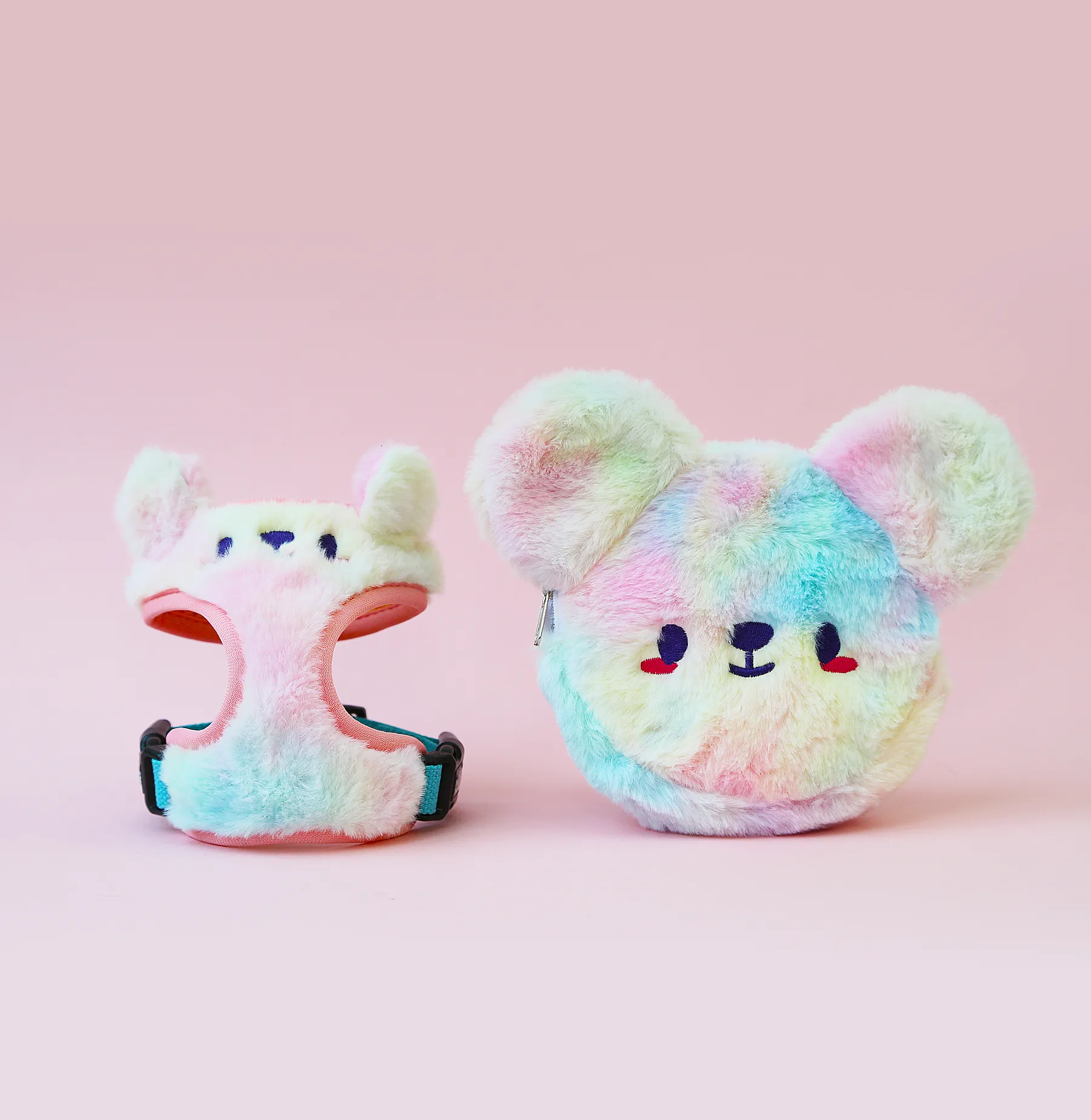 Rainbow-kuma bag •ᴥ• ふわふわクマ ✦EXTREMELY RARE✦