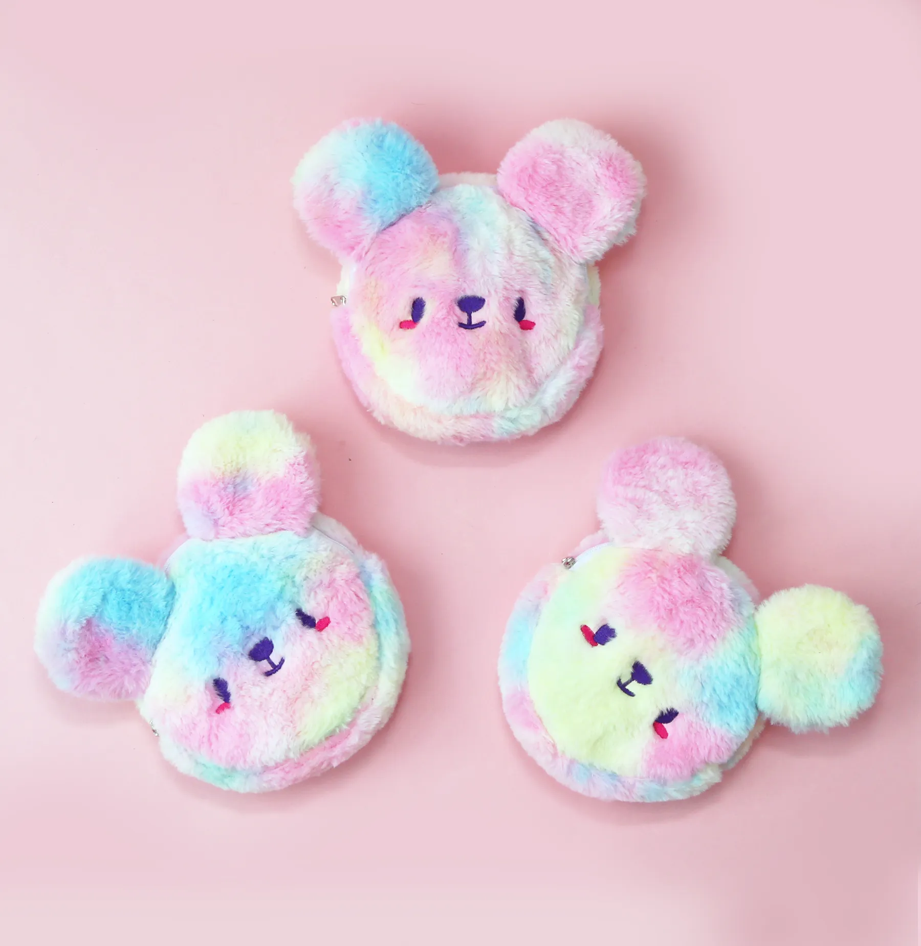 Rainbow-kuma bag •ᴥ• ふわふわクマ ✦EXTREMELY RARE✦