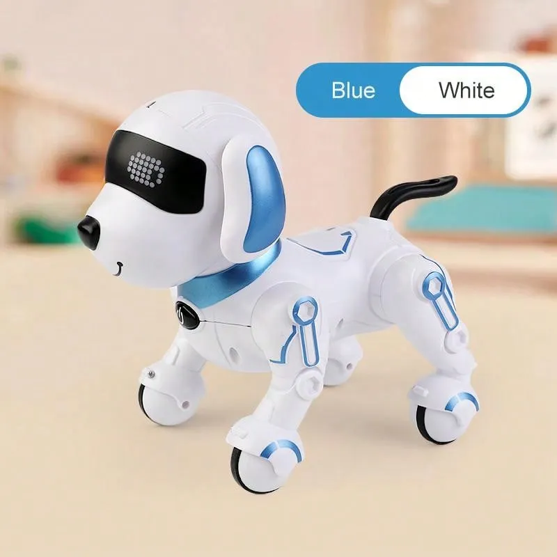 RC Robot Dog, 2.4GHz Remote Control Robot Pet, Smart Artificial Intelligent Robot Dog, Toys For Children Over 3 Years, 3.7V Rechargeable Battery, Children's Best Playmate