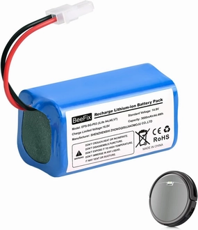 Replacement Battery for ILIFE A4S, A4S pro, A6, A7, A9, V7s Plus Robot Vacuum Cleaners, 14.4V 3000mAh Battery