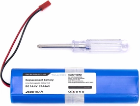 Replacement Battery for ILIFE V5s Pro/ V3sPro/V8s/V50/X750 /V3 /V40/V5x Robotic Vacuum Cleaner, fits Part no 18650B4-4S1P-AGX-2,SUN-INTE-202
