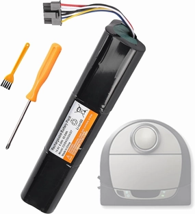 Replacement for Neato Botvac D3 Battery - for Neato D7 Battery - D3 D4 D5 D6 D7 Robot Vacuum Cleaners 945-0225, 945-0266 14.4V 6500mAh Black