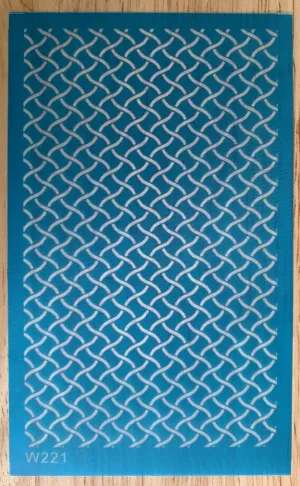 Reusable Silk Screen Stencils for Polymer Clay