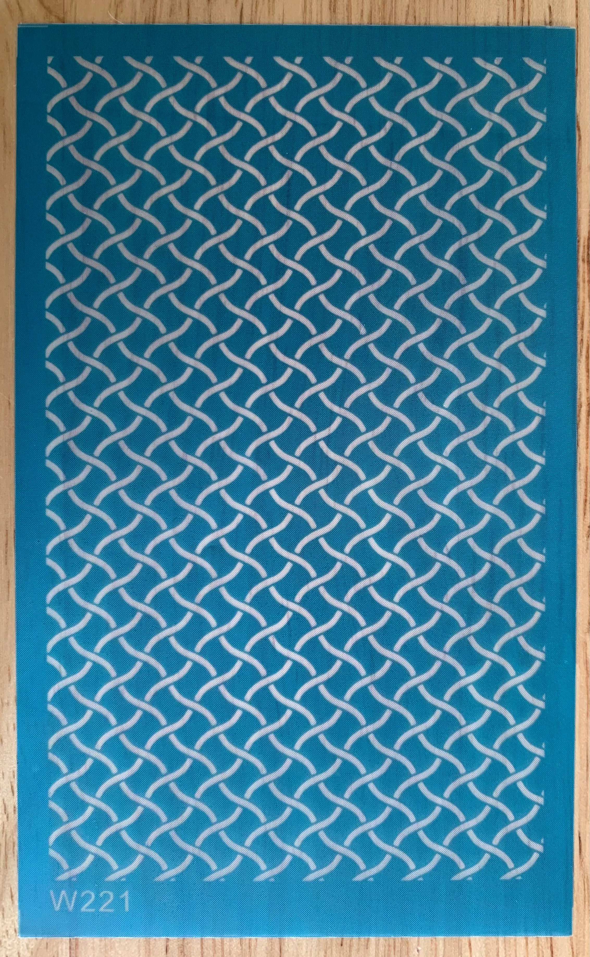 Reusable Silk Screen Stencils for Polymer Clay