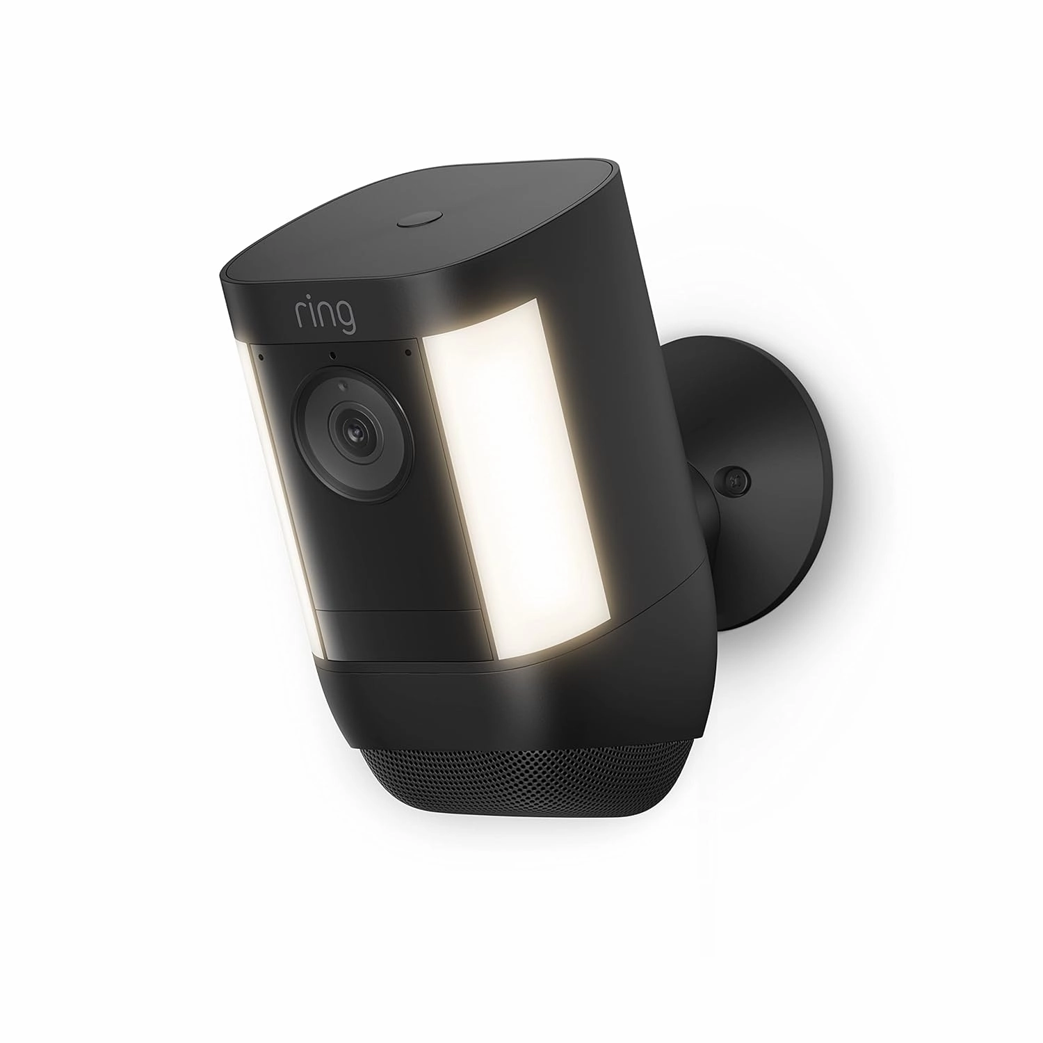 Ring Spotlight Cam Pro, Battery | 3D Motion Detection, Two-Way Talk with Audio , and Dual-Band Wifi (2022 release) - Black