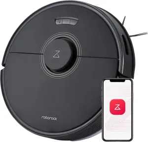 roborock Q7 Max Robot Vacuum and Mop, 30-Level Adjustable Water Flow, 4200Pa Suction, PreciSense LiDAR Navigation, No-Go Zone, No-Mop Zone, 3D Mapping, App & Voice Control, Ideal for Pet Hair
