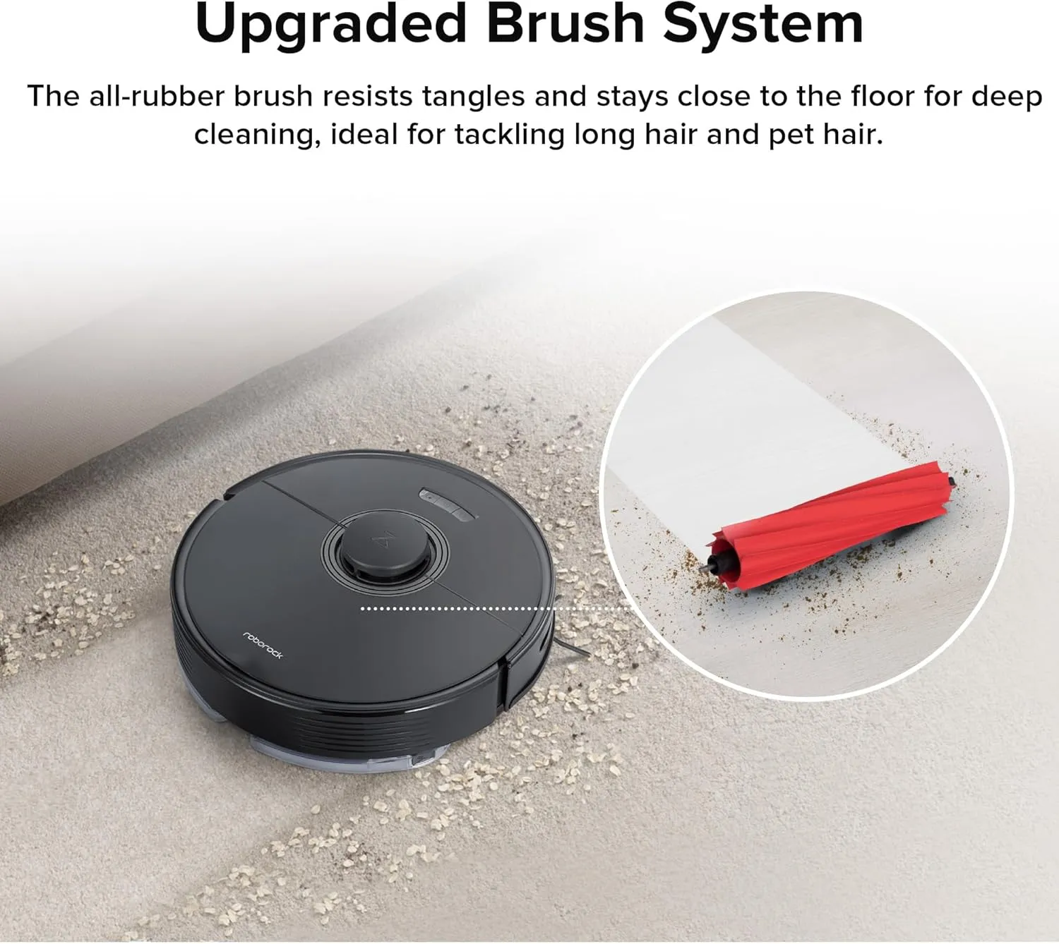 roborock Q7 Max Robot Vacuum and Mop, 30-Level Adjustable Water Flow, 4200Pa Suction, PreciSense LiDAR Navigation, No-Go Zone, No-Mop Zone, 3D Mapping, App & Voice Control, Ideal for Pet Hair