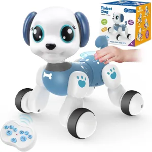 Robot Dog Toys for 8-12 Years Old Boys Girls: Remote Control Dog Robot Dog for Kids 8-12 Robots for Kids 5-7 Pet Robots Electric Puppy Toy for 8 9 10 11 12 Years Old Boys Girls