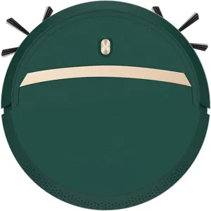 Robot Vacuum Cleaner with Mop, 1500Pa Strong Suction, Quiet, Battery up to 2.5 s, Robotic Vacuums for Hard Floors and Pet Hair,Green (Green)